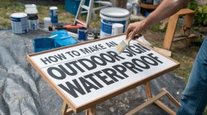 Outdoor Sign Waterproof