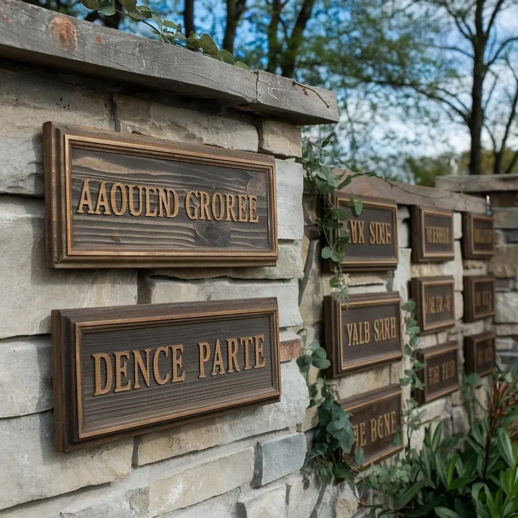 wall plaques for outdoors