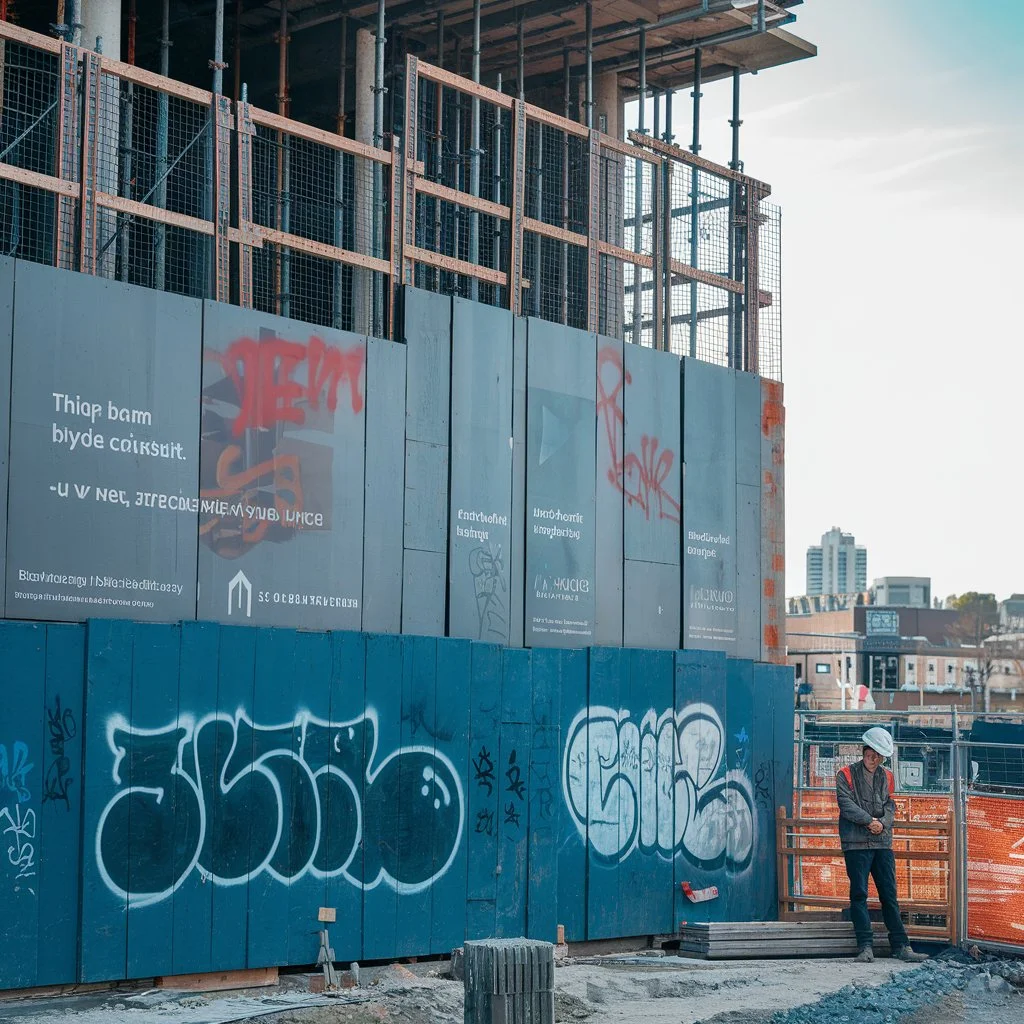 hoarding and fencing