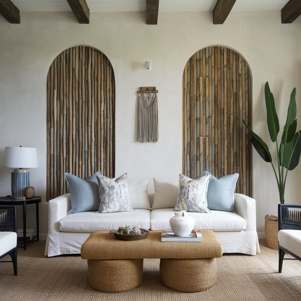 lounge room feature wall