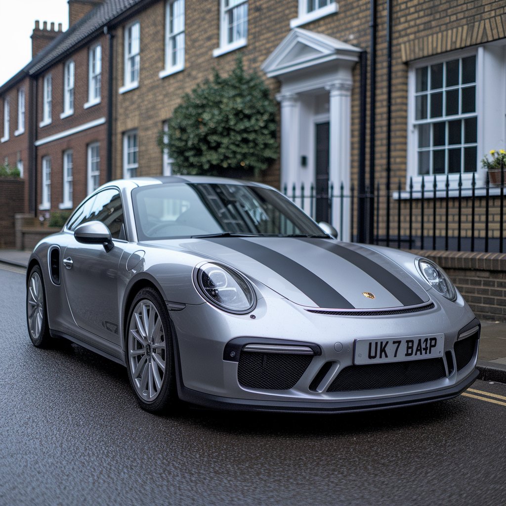 brushed metal wrap car