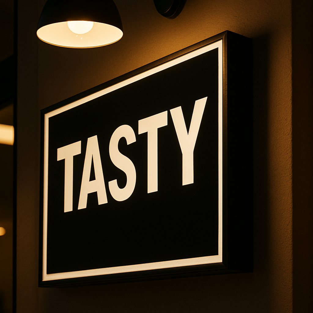 Front Lit Sign