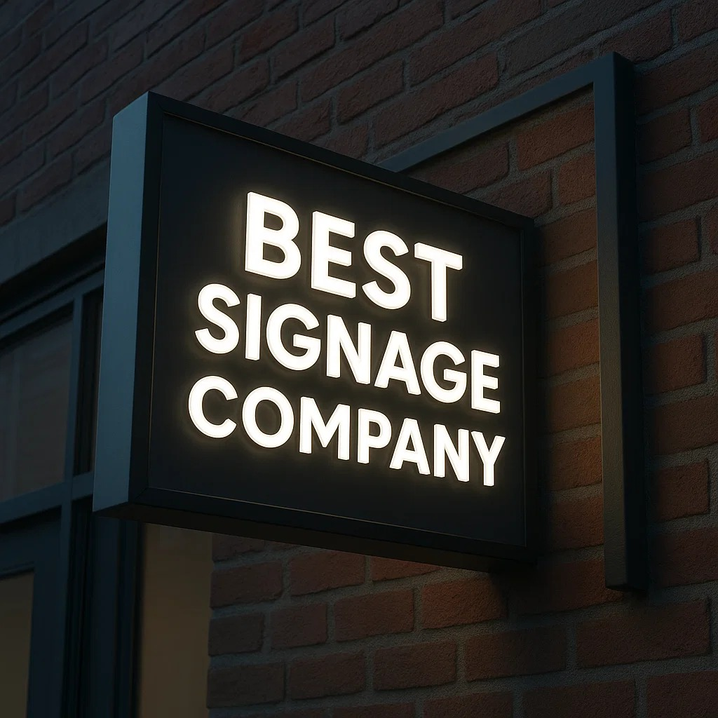 Illuminated Sign Tray 2 1