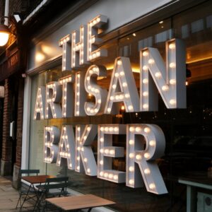 What is illuminated lettering