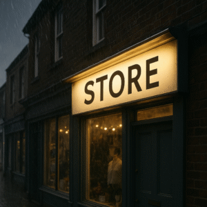 led trough sign lighting