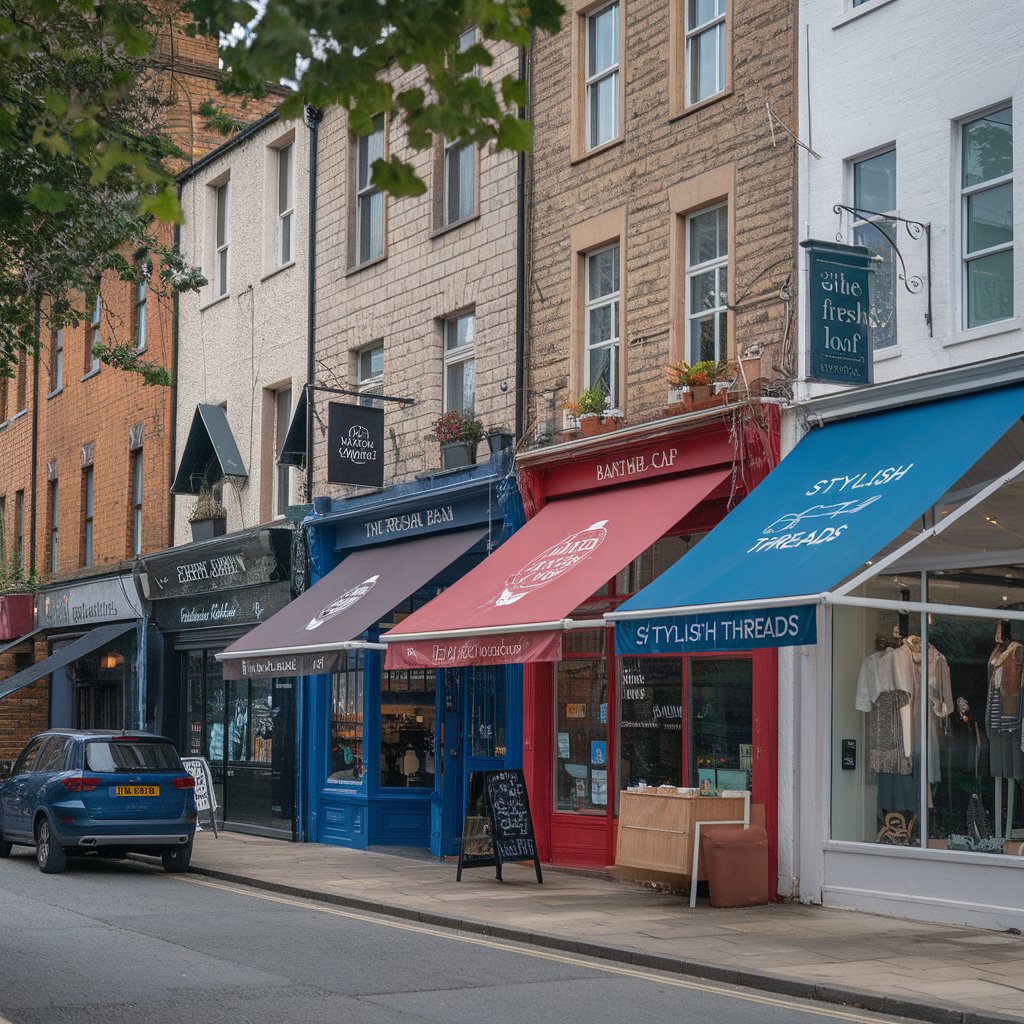 Stylish Awning Signs for Business Shop Fronts 2 awning signs for business