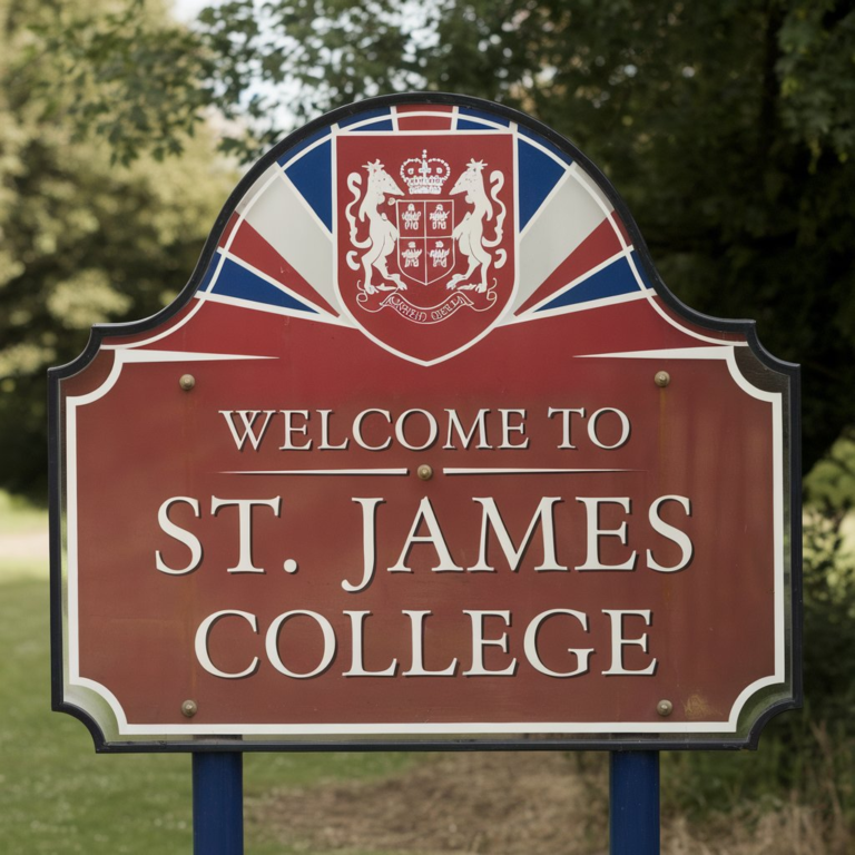 Outside School Sign Outdoor Signage Ideas for Schools and Colleges