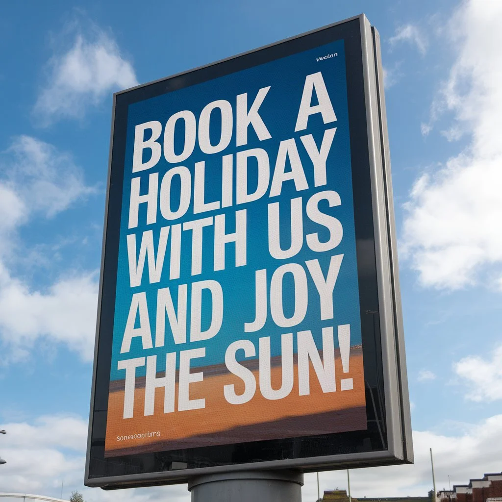 wind resistant advertising hoardings