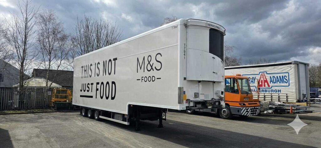 Fleet Vehicle Livery Installation for MS Food Service